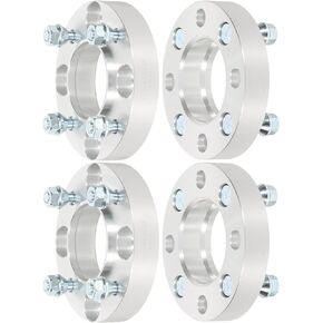 ECCPP 2PCS 1 inch hubcentric Wheel Spacers 4 Lug 4x110mm to 4x110mm 74mm 10x1.25 for Bear Tracker Big Bear Bruin Timberwolf Wolverine for Grizzly 350 450 550 700