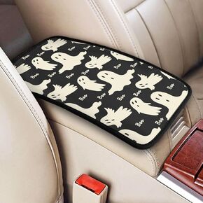 YANGDADA Red Spider Web Auto Center Console Cover Pad Car Armrest Seat Box Cover Cushion Universal for Most Vehicle SUV Truck Car Accessories Decor