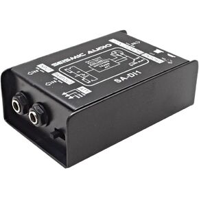 Seismic Audio - Passive Direct Box w/ Ground Left and Attenuator Switch DI Box