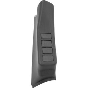 Rugged Ridge | Switch Pod Kit, A-Pillar, 4 Switches, Black, RHD | 17235.59 | Fits 2011-2018 Jeep Wrangler JK