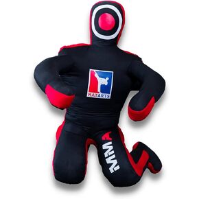 MatArts Sitting Position MMA Grappling Punching Dummy for Kids and Adults - Combat Sports BJJ Jiu Jitsu Judo Karate Taekwondo Wrestling Buddies and Boxing Dummies (59") - UNFILLED in Kuwait