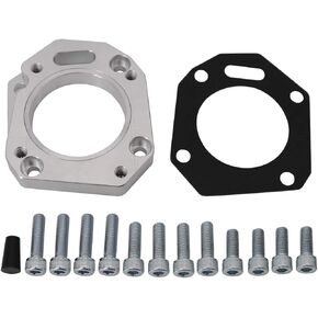 KIPA Dual Throttle Body Adapter 62mm 70mm For K20A K20A2 K20A3 Z1 RBC RRC manifold flange With gasket hardware Durable
