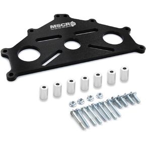 WnSEu Engine Safe Stand Adapter Plate Compatible with Chevy Small/Big Block and LS LT Engines