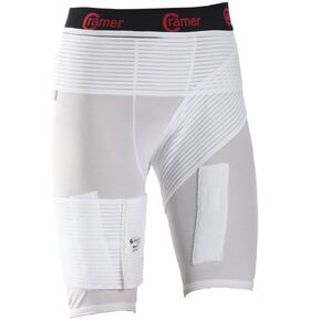 Cramer Men's GH2 Support System Strap for Groin Pain, Hip Injuries, Pull Leg Muscles, and Running, Hip Support, Groin Support, Groin Compression Wrap, Pants with Built In Groin Support, Black, Large