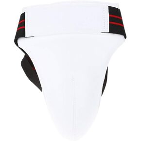 Men Groin Guard, ANGGREK Men Taekwondo Groin Guard Boxing Karate Groin Cup Sanda Athletic Crotch Protector No-Shift for Martial Arts Training