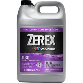 Valvoline Zerex G30 Phosphate and Silicate Free 50/50 Prediluted Ready-to-Use Antifreeze/Coolant 1 GA