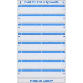 MACO Light Blue File Folder Labels, 9/16 x 3-7/16 Inches, 248 Per Box (FF-L4) (Pack of 2)