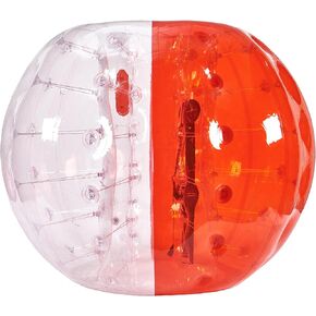 Inflatable Bumper Ball 1-Pack, 5FT/1.5M Body Sumo Zorb Balls for Teen & Adult, 0.8mm Thick PVC Human Hamster Bubble Balls for Outdoor Team Gaming Play, Bumper Bopper Toys for Garden, Yard, Park