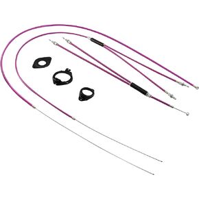Brake Cable and Housing, BMX Bike Bicycle Gyro Brake Cables Front and Rear (Upper and Lower) Spinner Rotor