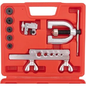 مجموعة أدوات حرق مزدوجة من BOOTOP PIN، مجموعة أدوات حرق واحدة، مجموعة أدوات حرق الأنبوب لأنابيب النحاس HVAC، مجموعة حرق خط الفرامل، 45 درجة in Kuwait