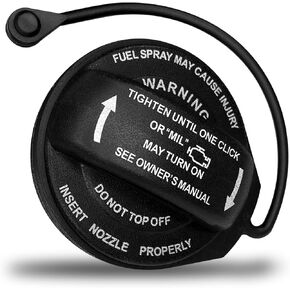 Gas Cap, Fuel Cap 5C0201550T Replacement Compatible with Volkswagen VW Jetta GTI Golf SportWagen Golf Alltrack Tiguan, Audi A4 A5 A8 S4 S5 S8 Q5 RS5 SQ5 allroad（Black)