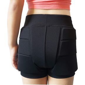 شورت Youper Girls المبطن الواقي للتزلج والتزلج على الجليد وحماية ثلاثية الأبعاد للورك وعظم الذيل in Kuwait