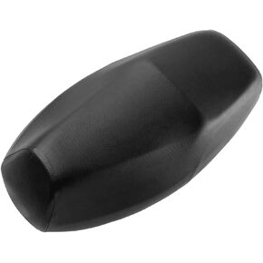 Motorcycle Seat Cover, Universal Motorbike Seat Cover with Elastic, Breathable PU Leather Motorcycle Seat Protector, Motorcycle Rain Seat Cover for Most Motorcycle Scooter Seat (Black High Stretch)