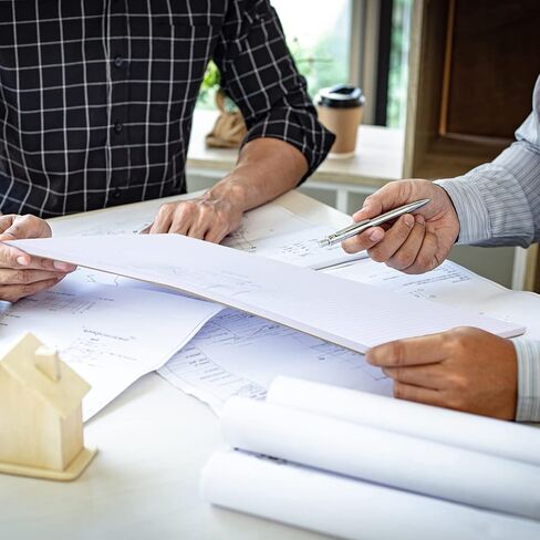 Teling 3 وسادات ورق رسم بياني مخطط 17 بوصة × 11 بوصة، 50 ورقة لكل لوحة لوحة ورق شبكية 100 جرام في المتر المربع ورقة هندسة صياغة مع وسادة للمهندس المعماري ورسام الرياضيات in Kuwait