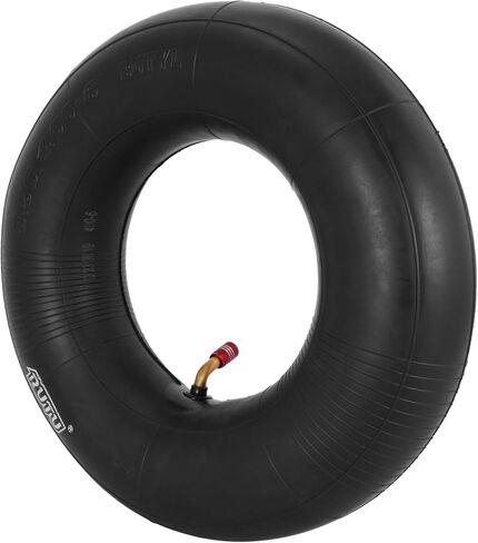 4.10-6 4.10/3.50-6 Inch Tire and Inner Tube with TR87 Bent Valve Stem for 4 Wheelers ATV Quad Lawn Mower Wheelbarrows Go Kart Snow Blower Tractors Hand Trucks Trolleys Mini Bike Heavy Duty Parts in Saudi Arabia
