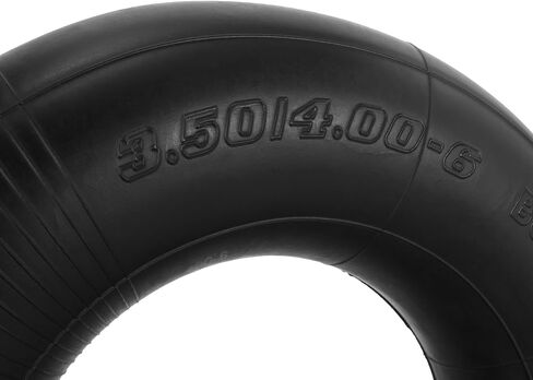 4.10-6 4.10/3.50-6 Inch Tire and Inner Tube with TR87 Bent Valve Stem for 4 Wheelers ATV Quad Lawn Mower Wheelbarrows Go Kart Snow Blower Tractors Hand Trucks Trolleys Mini Bike Heavy Duty Parts in Saudi Arabia