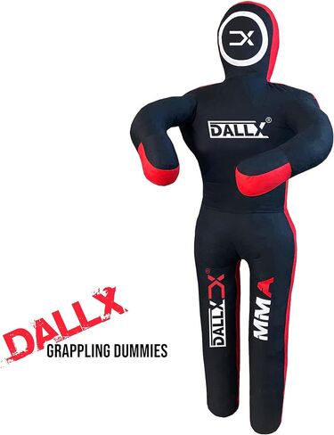 DALLX MMA دمية التصارع BBJ المصارعة البرازيلية جيو جيتسو كيس اللكم الجودو الكاراتيه رمي الملاكمة دمية القتال الدفاع عن النفس الوضعية الدائمة - غير مملوءة in Saudi Arabia