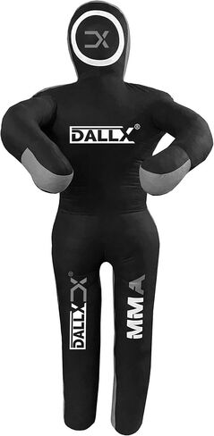 DALLX MMA دمية التصارع BBJ المصارعة البرازيلية جيو جيتسو كيس اللكم الجودو الكاراتيه رمي الملاكمة دمية القتال الدفاع عن النفس الوضعية الدائمة - غير مملوءة in Saudi Arabia