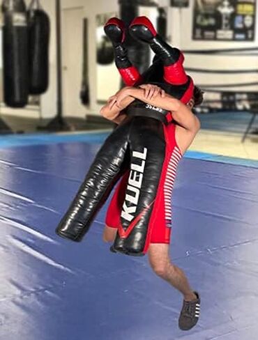 KUELL Unfilled Grappling Dummy (Judo, MMA, Throwing, Jiu Jitsu, Wrestling Dummy) with Skipping Rope in Saudi Arabia
