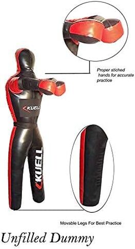 KUELL Unfilled Grappling Dummy (Judo, MMA, Throwing, Jiu Jitsu, Wrestling Dummy) with Skipping Rope in Saudi Arabia