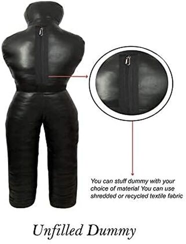 KUELL Unfilled Grappling Dummy (Judo, MMA, Throwing, Jiu Jitsu, Wrestling Dummy) with Skipping Rope in Saudi Arabia