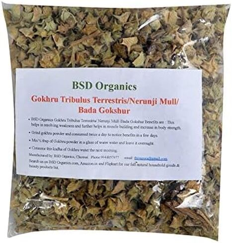 Gokhru Tribulus Terrestris/Nerunji Mull/Bada Gokshur (50 Grams / 1.7 Ounce) in Kuwait