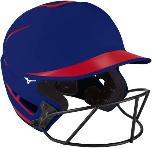 خوذة الضرب اللينة F6 Fastpitch للبالغين من Mizuno مع قناع in Saudi Arabia