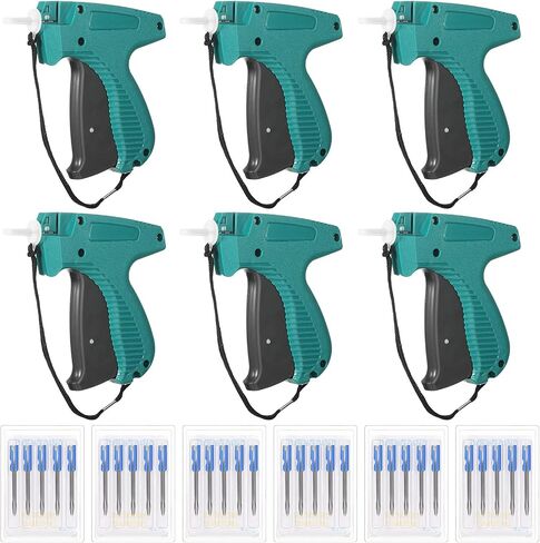 Clothes Tagging Applicator Garment Tag Attacher Label Tagging Machine with Steel Needles Fine Tagging Applications for Boutique Store Consignment Garage Yard Retail Tagging (2) in Saudi Arabia