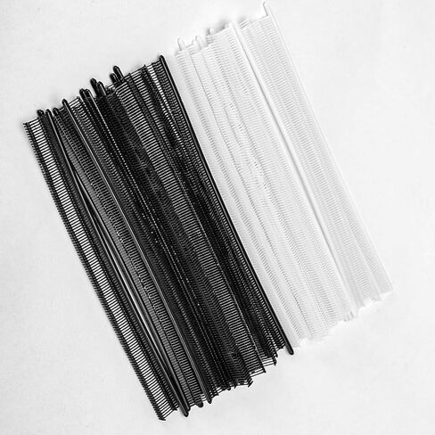 أدوات تثبيت دقيقة لمسدس علامات الغرز الدقيقة، 3000 قطعة مقاس 0.18 بوصة/4.4 مم تتضمن ملحقات علامات الملابس 1500 مشبك أسود و1500 أبيض لجميع مسدسات علامات الغرز الصغيرة الصغيرة (ليست القياسية) in Kuwait