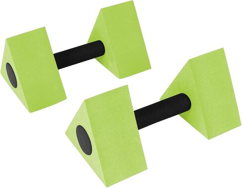 12" Triangular Aquatic Exercise Dumbells - Set of 2 - for Water Aerobics - by Trademark Innovations in Saudi Arabia