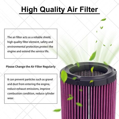 715900394 فلتر الهواء جيئة وذهابا Can Am Defender HD5 HD8 HD10 Maverick Sport 1000 Maverick Trail 1000 800 مدخل هواء المحرك in Kuwait