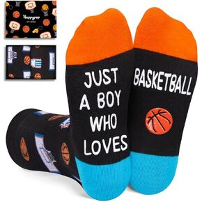 HAPPYPOP Boys Girls Kids Socks Kids Boys Girls Soccer Socks, Gifts for Boys Girls Kids Soccer Gifts for Boys Girls Kids 10-12 Gifts for Soccer Players Boys