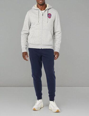 أمازون أساسيات ديزني | أعجوبة | سويت شيرت بقلنسوة بسحاب كامل مبطن بنسيج الشيربا من Star Wars للرجال in Kuwait