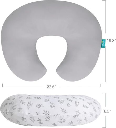 Biloban Nursing Pillow Cover 2 Pack for Boppy Pillow, Navy Cloud & Arrow | Breathable & Skin-Friendly Nursing Slipcovers for Breastfeeding Mom, Machine Washable in Kuwait