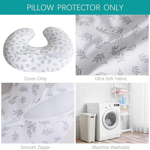 Biloban Nursing Pillow Cover 2 Pack for Boppy Pillow, Navy Cloud & Arrow | Breathable & Skin-Friendly Nursing Slipcovers for Breastfeeding Mom, Machine Washable in Kuwait