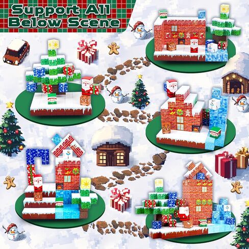 Magnetic Blocks - 100PCS Build Magnet Dark Mechanical Guardian Castle World - Magnetic Toys for Montessori Toddler Christmas Birthday Gifts - STEM Sensory Toys for 3 4 5 6 7 8 9 10 Year Old Boys in Saudi Arabia