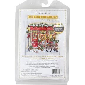 Dimensions 70-09618 Gold Collection Wintertime Fairy Advanced Counted Cross Stitch Kit, 10" x 17", Multicolor, 6 Pieces