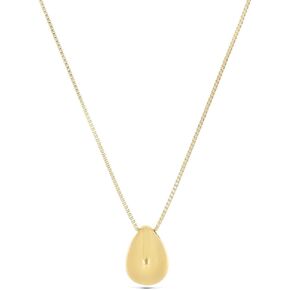 Womens Long Gold Pendant Necklace with Trendy Chain Clara Necklace - Fashionable Statement Jewelry for Women, Long Necklaces with Pendant, Gold Drop Necklace - 14K PVD Stainless Steel Hey Harper