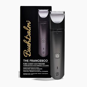 Bushbalm Electric Bikini Line Trimmer and Shaver for Close Grooming and Pre-wax Preparation, The Francesca Bikini Trimmer