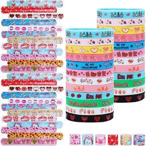 48Pcs Fall Thanksgiving Party Favors Slap Bracelets Rubber Wristbands Pumpkin Pattern Toys Bulk for Boys Girls Harvest Class Exchange Gifts Reward Prizes Thanksgiving Party Supplies