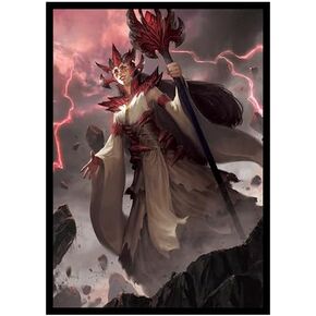 Oromaiya - Priestess of The Wurm - 100 Matte TCG Card Sleeves (FN66S) - Fantasy North (Standard)