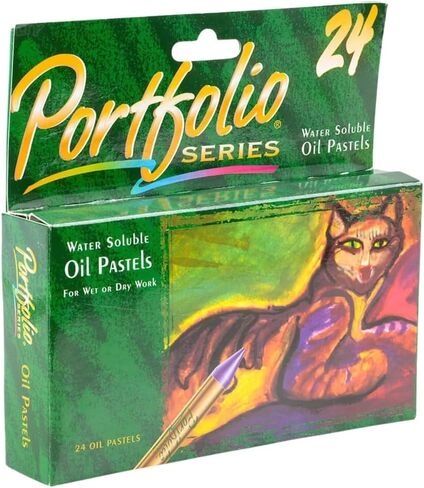 Crayola Oil Pastels Portfolio Series, Water Soluble, Colors may vary, 12 Count (52-3612) in Saudi Arabia