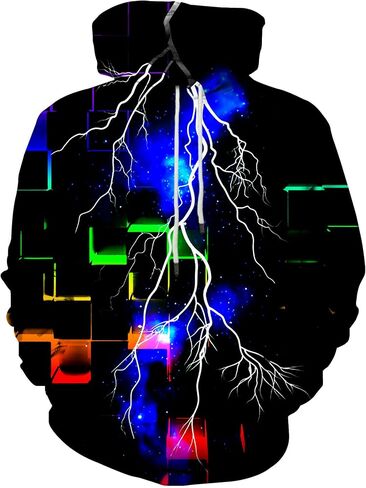 Asylvain Men Women Fashion Unisex 3D Printed Graphic Novelty Hoodie Pullover Hooded Sweatshirts with Pocket in Kuwait