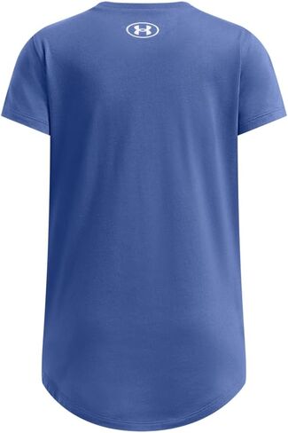 Under Armour Girls' Live Sportstyle Graphic Short-Sleeve T-Shirt, (896) Aero Orange / / White, X-Small in Kuwait