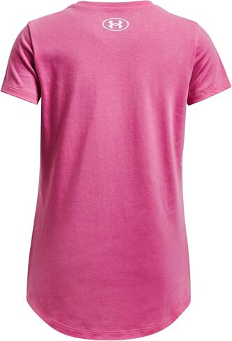 Under Armour Girls' Live Sportstyle Graphic Short-Sleeve T-Shirt, (896) Aero Orange / / White, X-Small in Kuwait