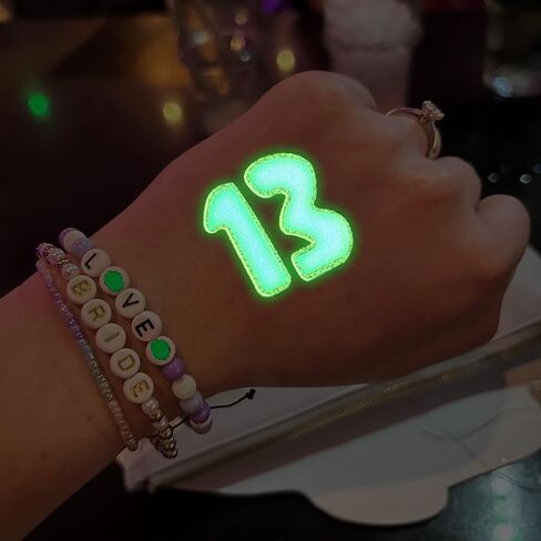 30 Pcs Concert Merch,13 Temporary Tattoo,13 Tattoo, Hand tattoo, Star Temporary Tattoos, Concert Accessories for Singer Gifts in Saudi Arabia