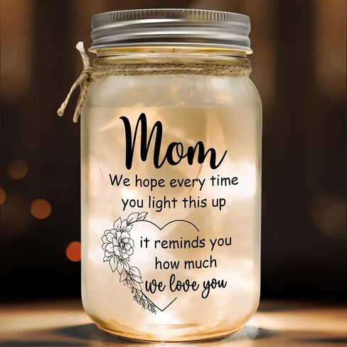 Sympathy Gifts for Loss of Loved One, Those We Love Don't Go Away Memorial Gifts, Celebration of Life Decorations, Bereavement Gift Ideas, in Memory of Loved One Gifts, Funeral Gifts Mason Jar Light in Saudi Arabia