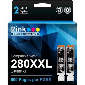 E-Z Ink (TM Remanufactured Ink Cartridge Replacement for HP Ink 61 61XL Ink Cartridge Combo Pack Work with HP Envy 4500 4502 5530 Deskjet 2540 3510 OfficeJet 4630 2620 Printer (1 Color, 1 Black)
