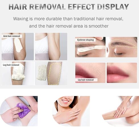 Flngr Professional Wax Warmer for Hair Removal,with 0-80°C Temperature Control,Large Wax Pot Paraffin Facial Skin Body SPA Salon Equipment,Beauty Salon,Self-use,Gift in Saudi Arabia