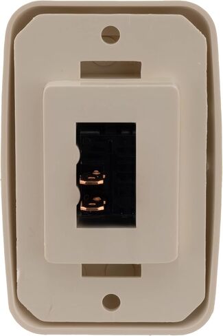 RV Switch SPST Switch On/Off 2 Gang Bezel | RV Electrical | Camper Switches (Black) in Saudi Arabia